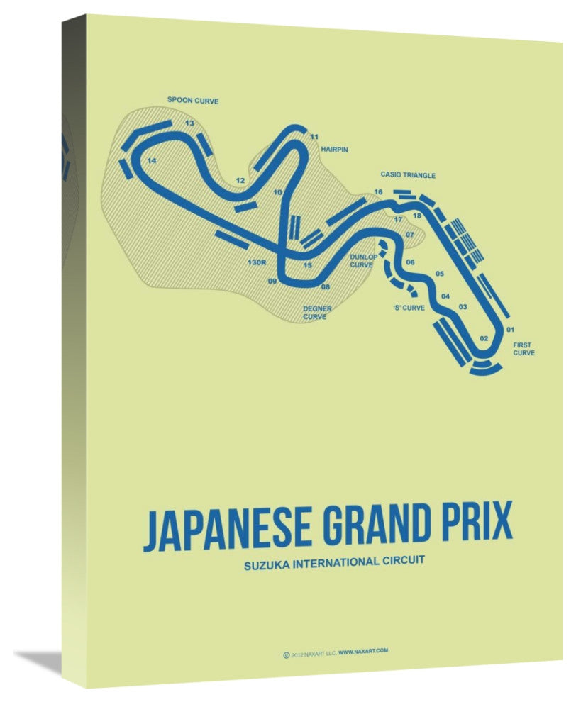 "Japanese Grand Prix 2" Fine Art Print