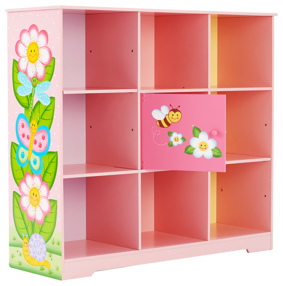 Magic Garden Adjustable Cube Kids Bookshelf