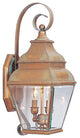 Exeter Outdoor Wall Lantern, Bronze
