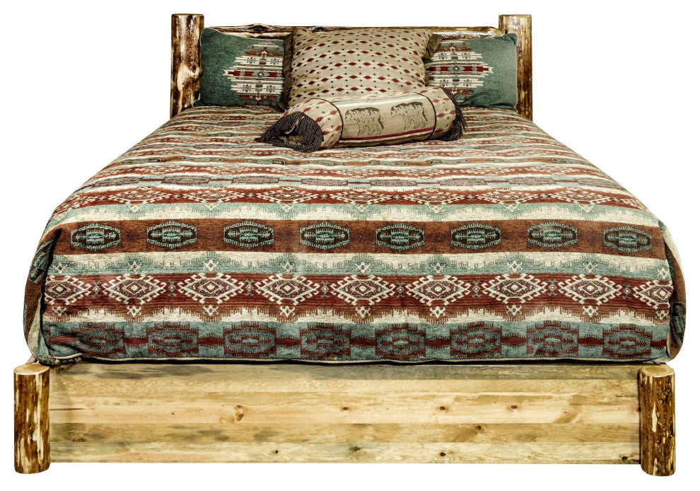 Glacier Country Collection Platform Bed With Storage, 60"