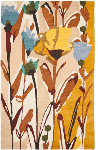 Safavieh Jardin Jar322A Ivory, Multi Area Rug