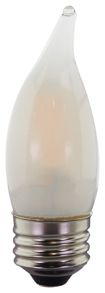 4.5W CA10 LED, Frost, Medium Base, 2700K, 120V, 2-Card