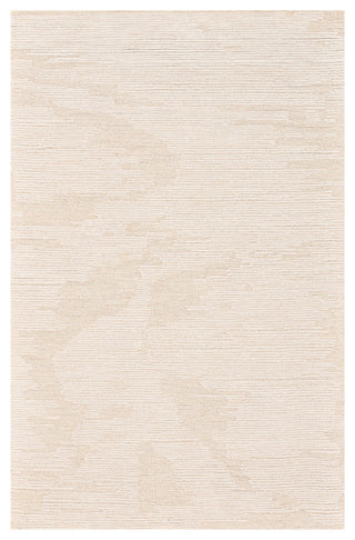 Mexico Abstract Ivory Sand Hand-Hooked Area Rug 5' x 7'6"