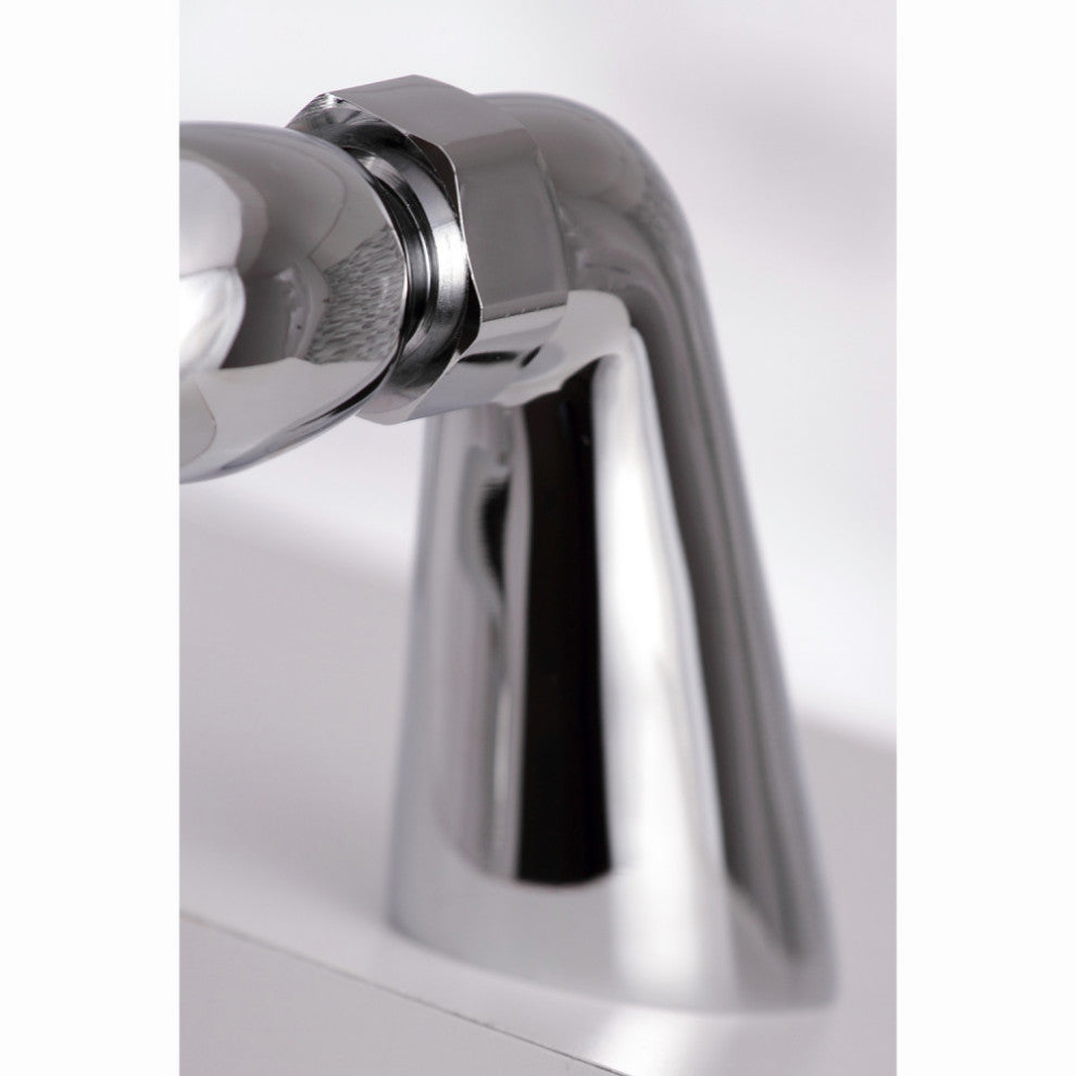 Kingston Brass Clawfoot Tub Faucet With Hand Shower, Polished Chrome