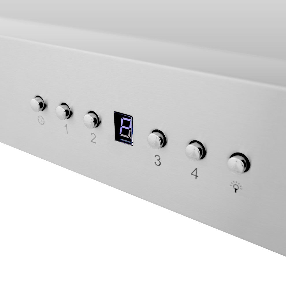 ZLINE 48" Ducted Vent Wall Mount Range Hood With Built-in CrownSound