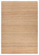 Mabel Handwoven Contemporary Rug, Natural, Rectangular 7'9x10'6