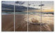 "Morning With Playful Surf and Pleasant Sky" Wall Art, 4 Panels, 48"x28"