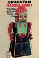 Cragstan Radical Robot- Gallery Wrapped Canvas Art 28" x 42"