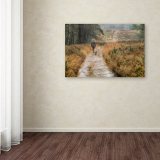 Cora Niele 'Walking the Dogs' Canvas Art