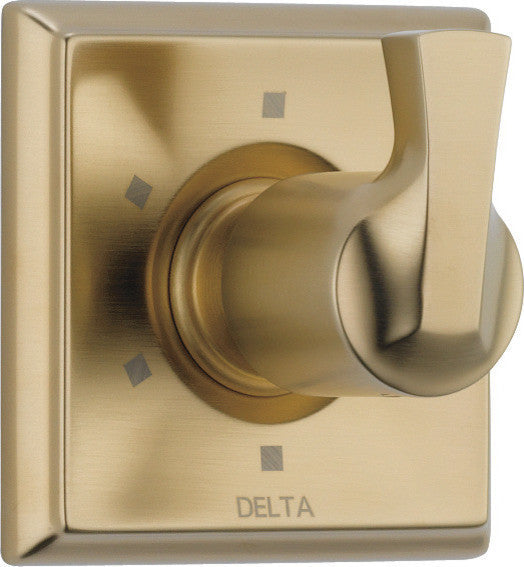 Delta Dryden 6-Setting 3-Port Diverter Trim, Champagne Bronze, T11951-CZ