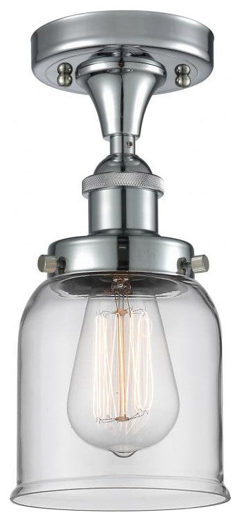 INNOVATIONS LIGHTING 916-1C-PC-G52-LED Small Bell 1 Light Semi-Flush Mount
