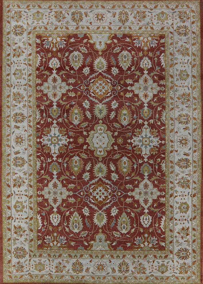 Ahgly Company Indoor Rectangle Mid-Century Modern Area Rugs, 5' x 8'
