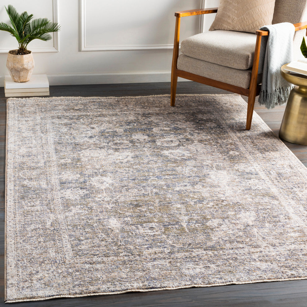 Surya Lincoln LIC-2304 Traditional Area Rug, 8' x 10' Rectangle