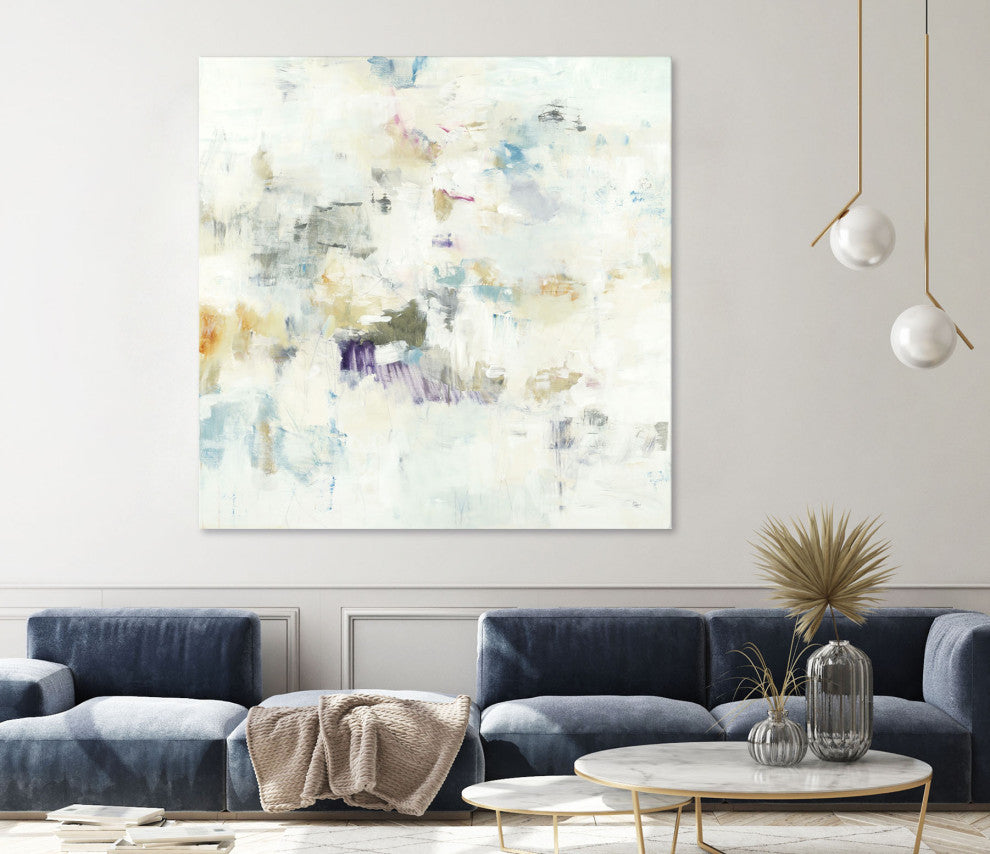 Off the Wall - 54 x 54 by Lisa Ridgers