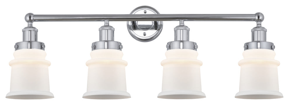 Innovations 616-4W-PC-G181S Canton 4 Light Bath Vanity Light, Polished Chrome