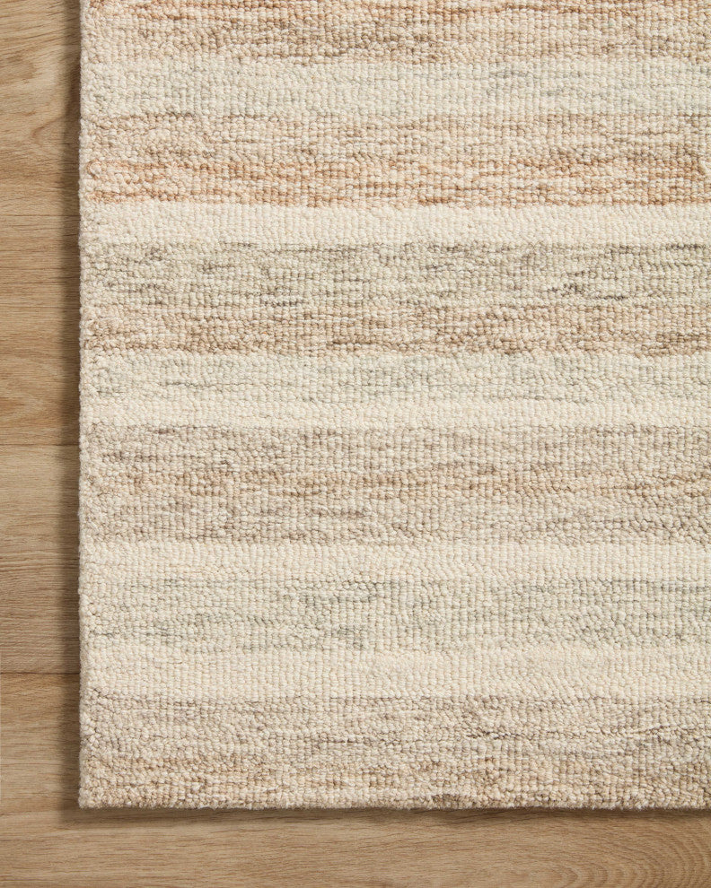 Chris Loves Julia x Loloi Chris Ivory / Clay 2''-3" x 3''-9" Accent Rug