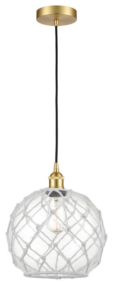 Innovations 616-1P-SG-G122-10RW 1-Light Mini Pendant, Satin Gold
