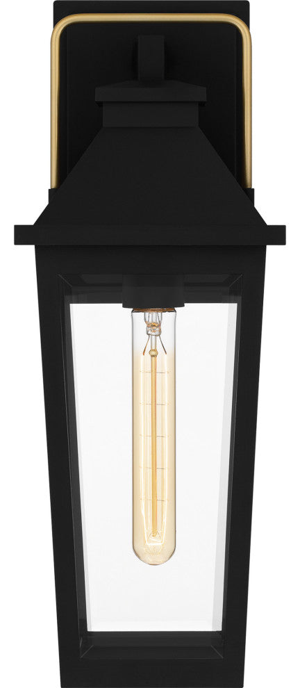 Quoizel BUK8406 Buckley 17" Tall Wall Sconce - Matte Black