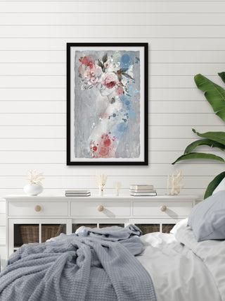 "Darling Be Daring" Framed Painting Print, 20x30