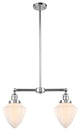 Innovations 209-PC-G661-7-LED 2 Light 24" Island Light, Polished Chrome