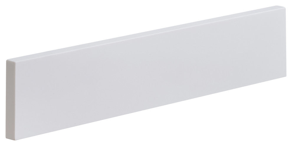 Engineered Stone Vanity Sidesplash, Snow White