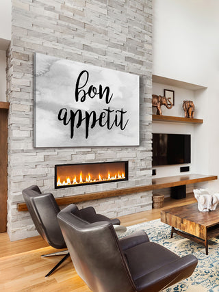 "Bon Appetit" Painting Print on Wrapped Canvas
