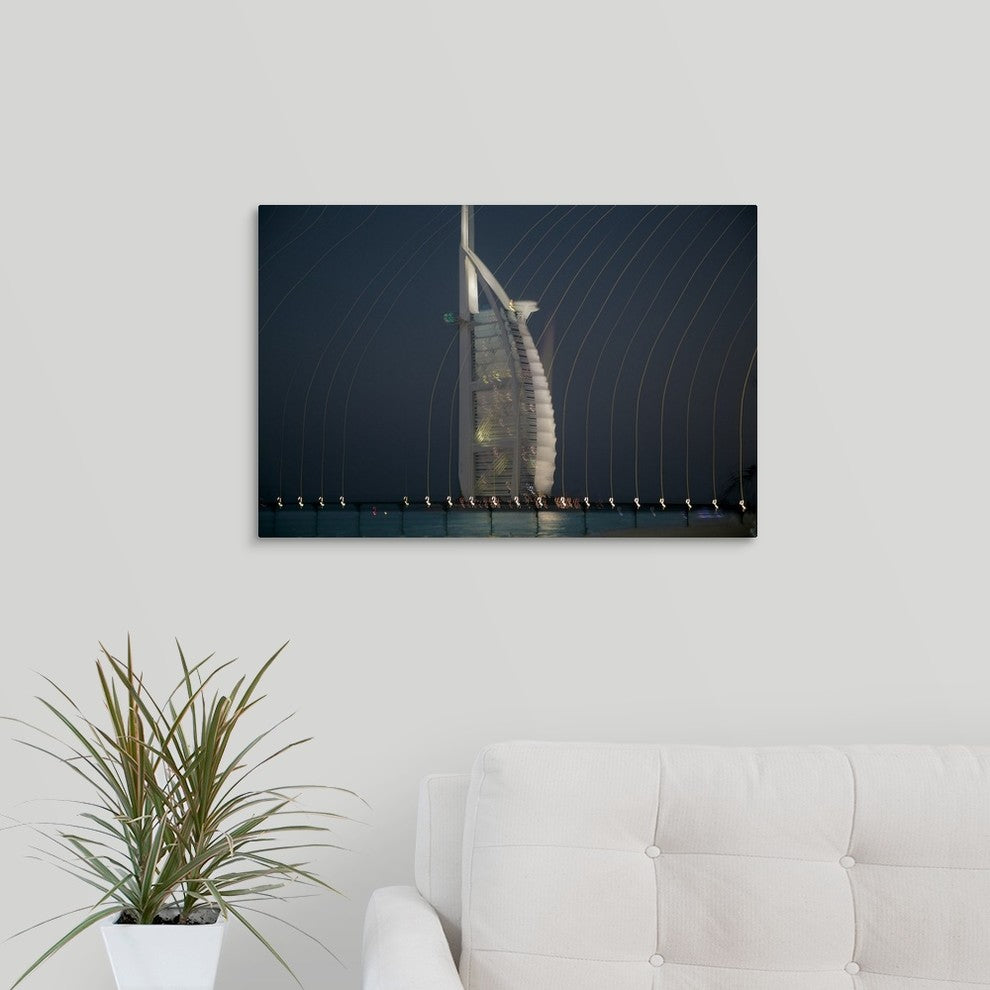"Arabian Lights" Wrapped Canvas Art Print, 24"x16"x1.5"