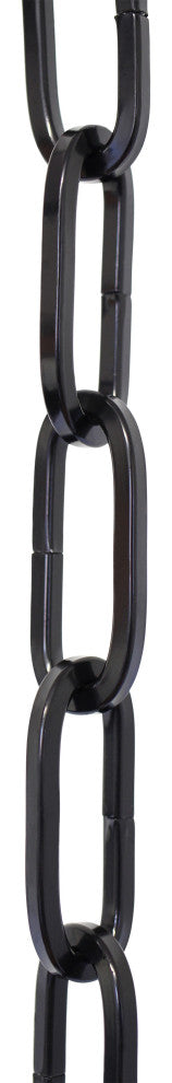 RCH Hardware Steel Standard Link Chandelier Chain, Black, U45