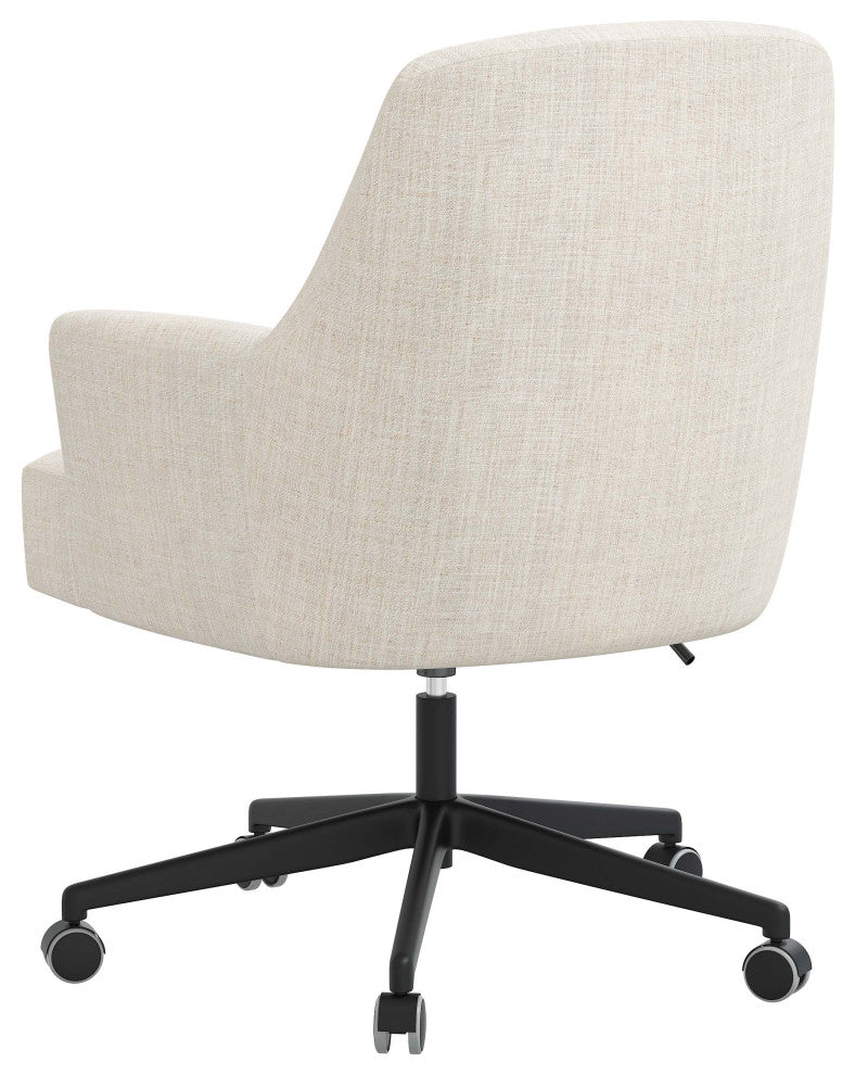 Office Chair, Linen Talc