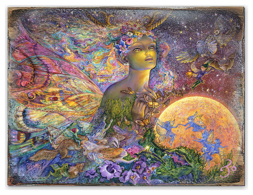 Titania Wall and Table Top Wooden Decor, 36x24