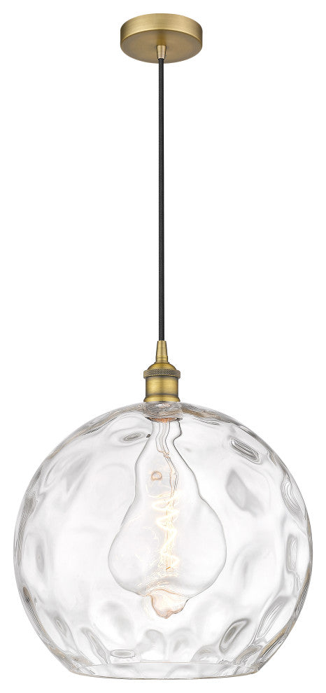 Innovations 616-1P-BB-G1215-14-LED 1-Light Pendant, Brushed Brass