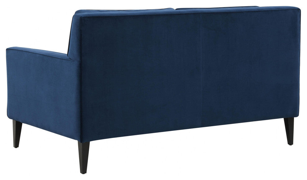 Luna Sapphire Blue Loveseat
