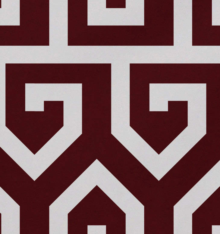 18"x14" Keyed Up, Geometric Print Placemat, Brown, Set of 4
