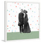 Marmont Hill, "Pareja Piedras" by Bengoa Vazquez Framed Painting Print, 32x32