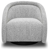 Rory Boucle Swivel Chair, Grey