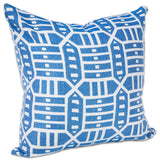 18"x18" Pacifica Accent Throw Pillow by Astella, Roland Blue
