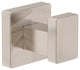 Duro Wall Mounted Bathroom Robe Hook, Satin Nickel