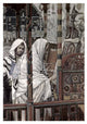 "Jesus Teaching In The Synagogue" Digital Paper Print by James Tissot, 23"x32"