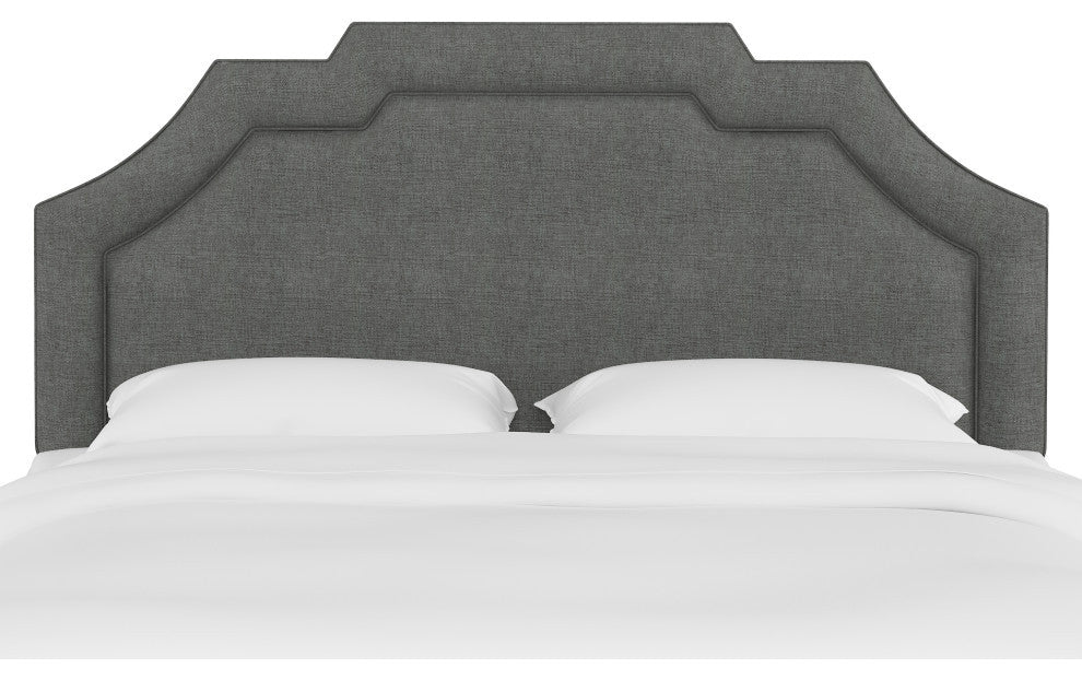 Queen Headboard, Zuma Charcoal