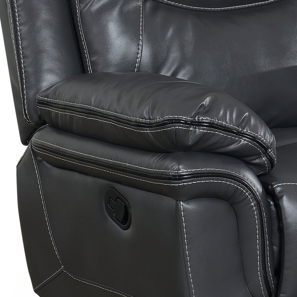 Isabella Recliner Sofa, Gray
