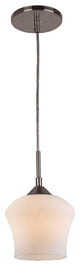 Belmont 1-Light Mini-Pendant, Satin Nickel