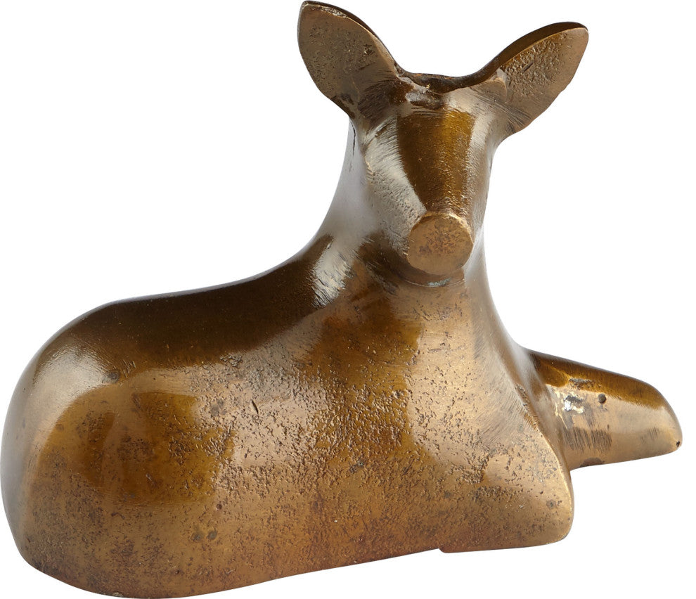 Downtime Sculpture, Antique Brass, Small