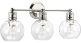 Hansford Collection 3-Light Bath and Vanity, Polished Nickel