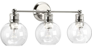 Hansford Collection 3-Light Bath and Vanity, Polished Nickel