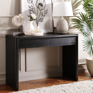 Safavieh Rune Console Table With Drawers, Black