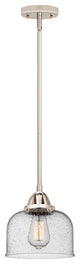 Large Bell Mini Pendant, Polished Nickel, Seedy, Seedy