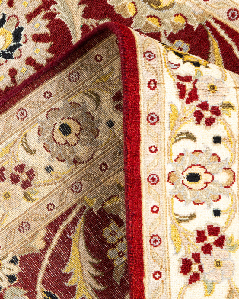 Mogul, One-of-a-Kind Hand-Knotted Area Rug Red, 3' 1 x 5' 1
