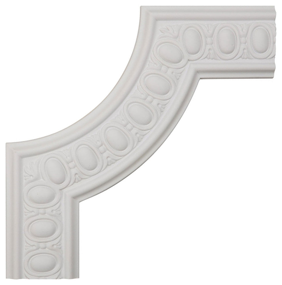 12"W x 12"H x 3/4"P Caputo Egg & Dart Panel Moulding Corner