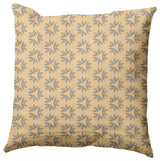 Chickens-go-round Easter Indoor/Outdoor Throw Pillow, Corn Yellow, 18x18"
