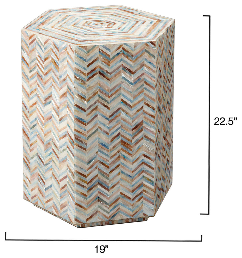 Hepburn Hexagon Side Table